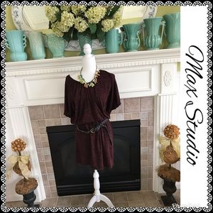 Max Studio slouch tunic dress, size M